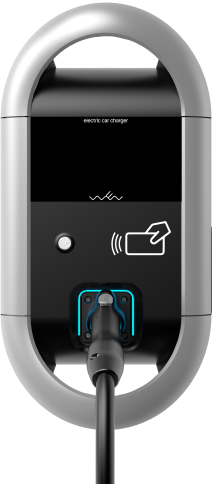 Charger indicator in the “Ready to charge” state